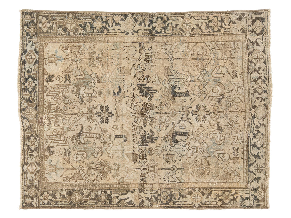 Vintage Wool Rug 6 X 7