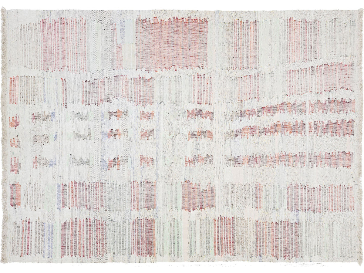 Modern Kilim Wool Rug 10 X 13