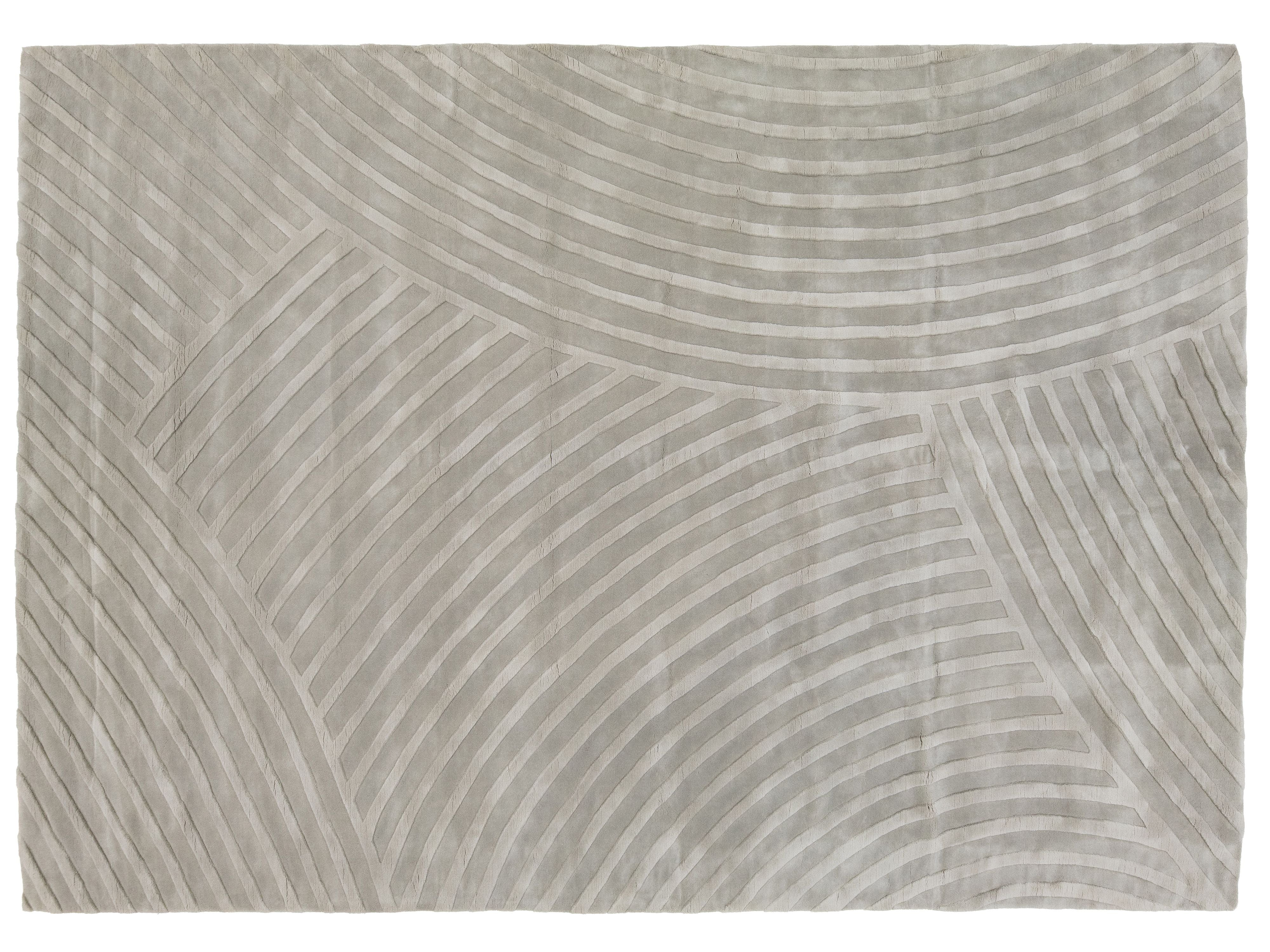 Modern Wool Rug 10 X 14
