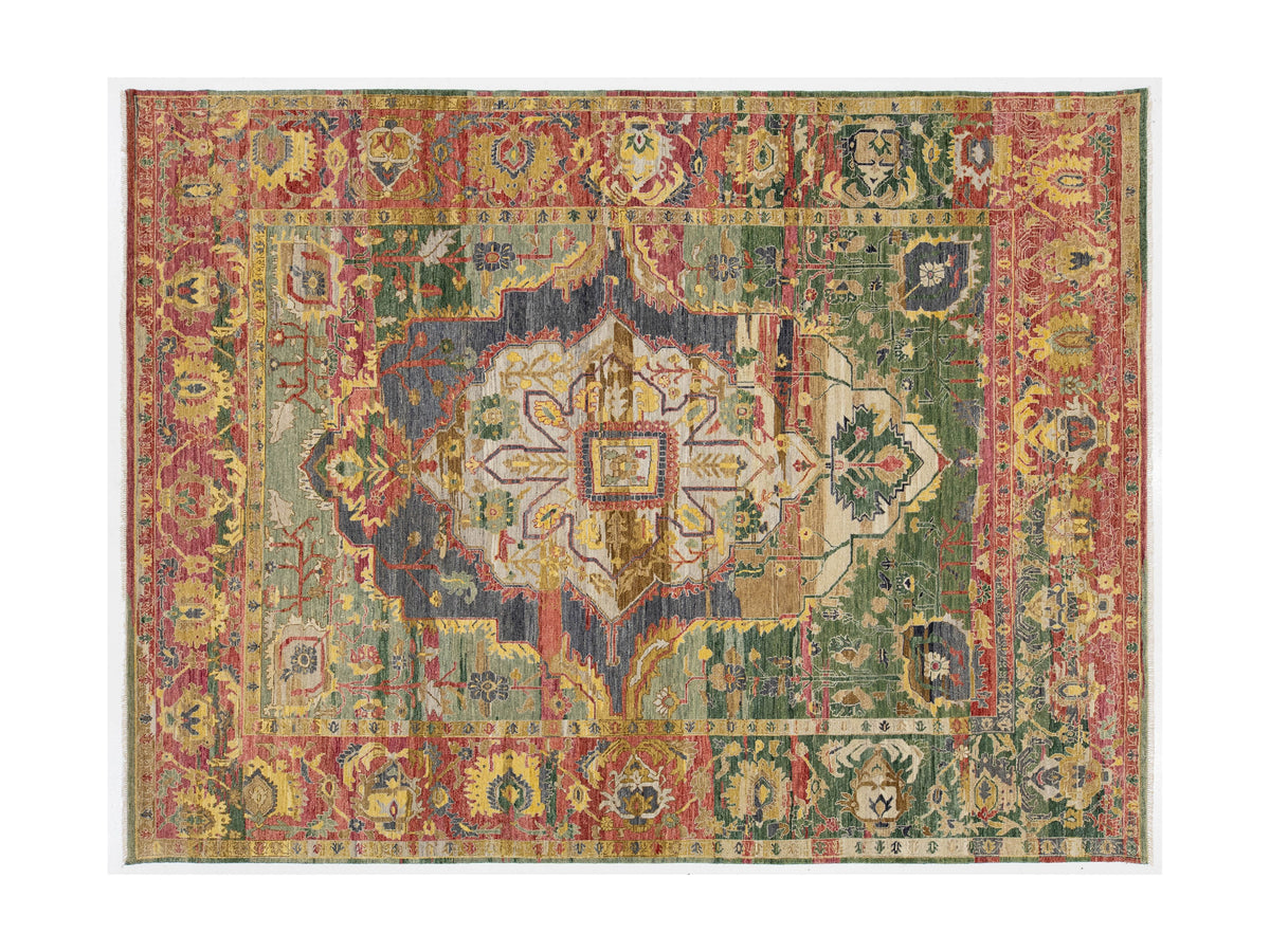 Modern Serapi Wool Rug 9 X 12