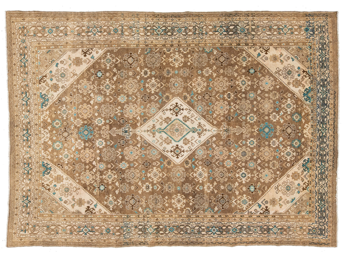 Vintage Wool Rug 8 X 12