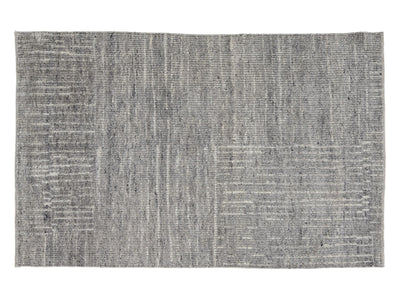 Modern Moroccan Wool Rug 5 x 8