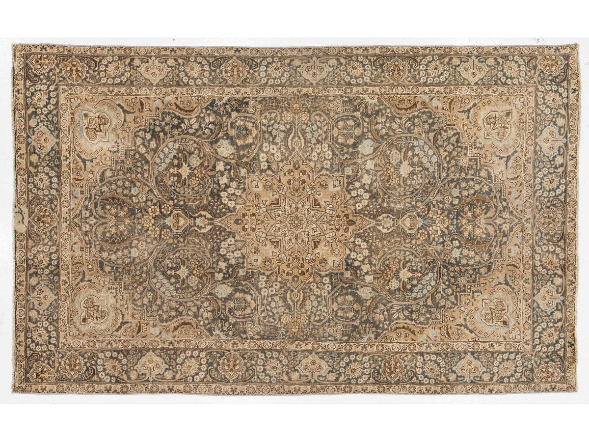 Vintage Wool Rug 6 X 10