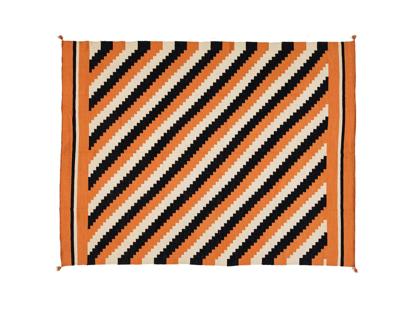 Modern Navajo Wool Rug 9 X 12