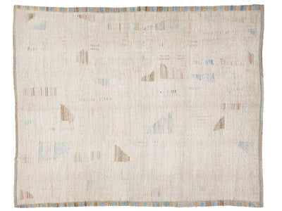 Modern Moroccan Wool Rug 13 X 16
