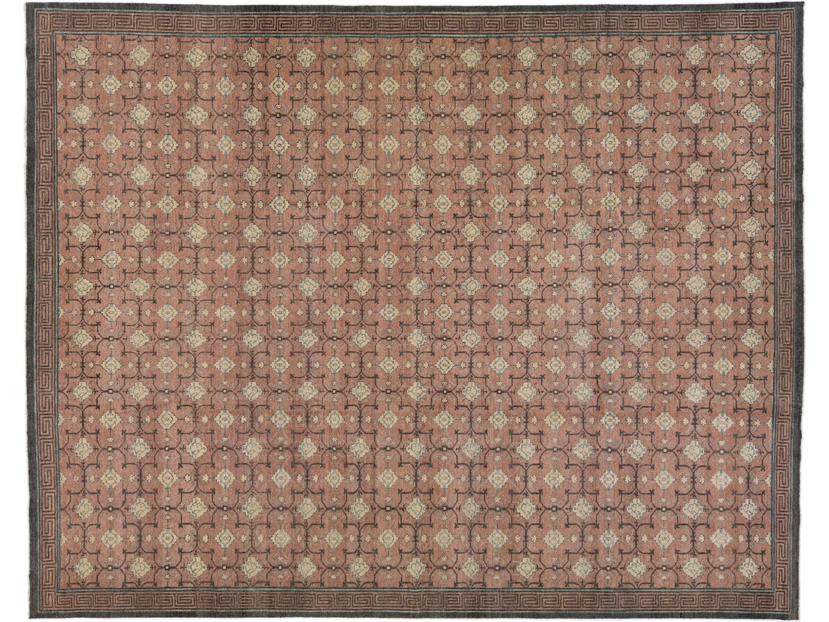 Modern Khotan Wool Rug 12 X 15