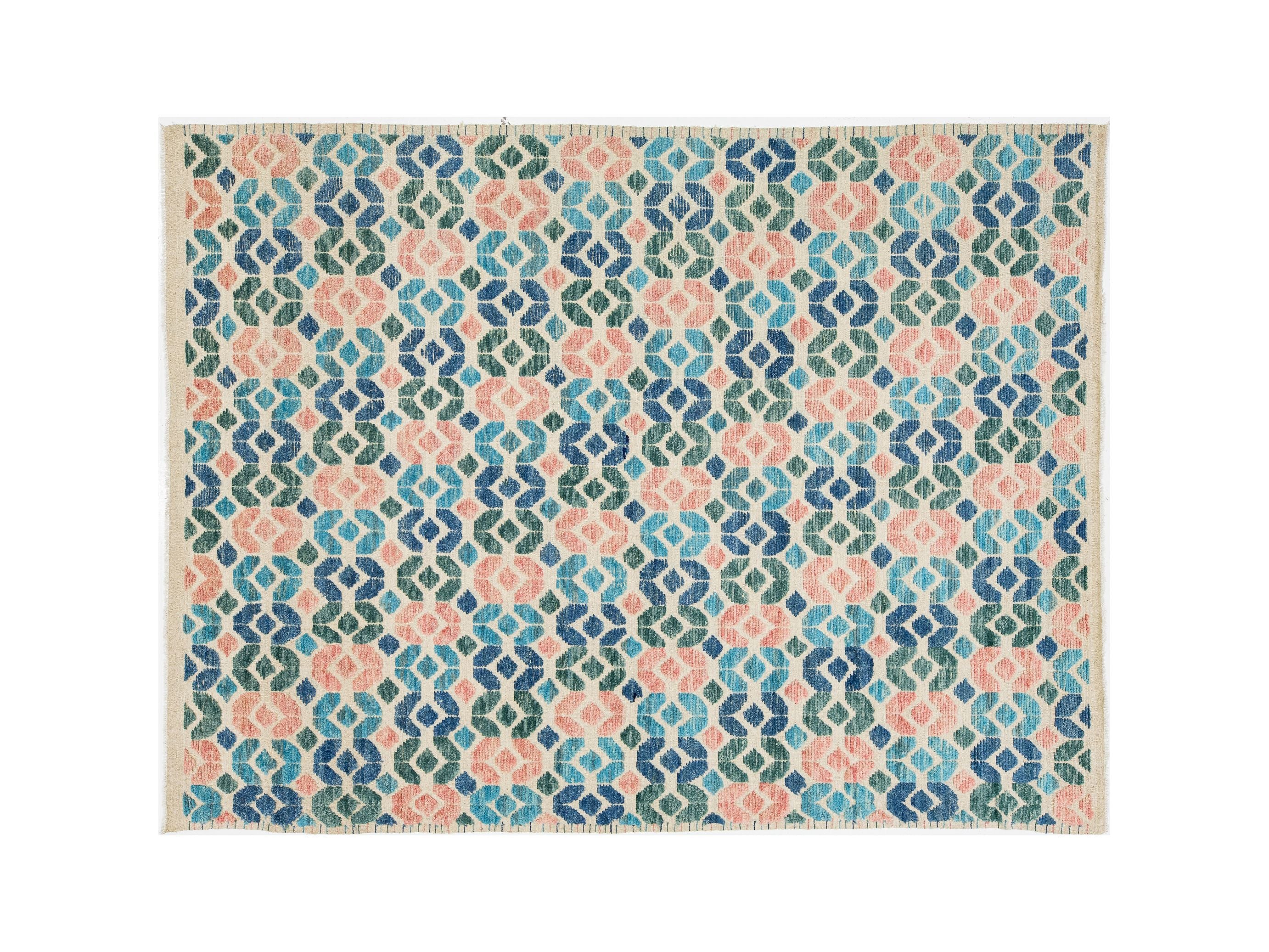 Modern Tulu Wool Rug 9 X 12