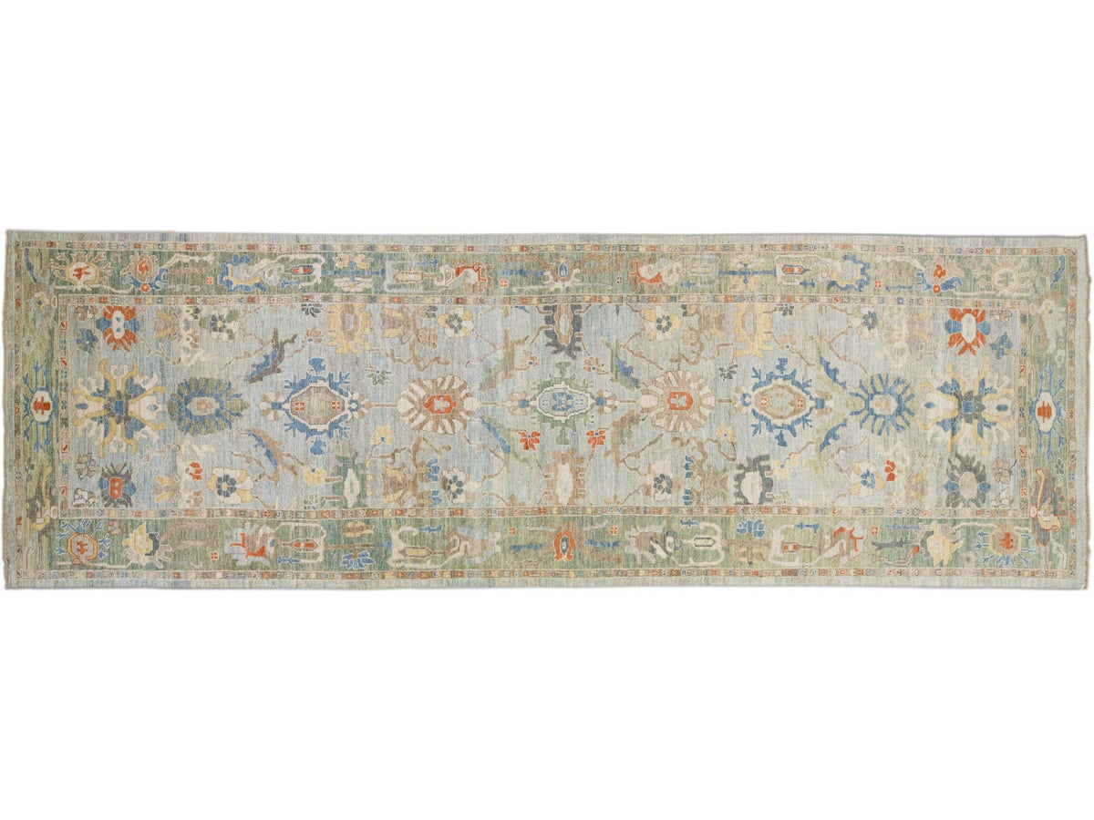 Modern Sultanabad Wool Runner 6 X 19