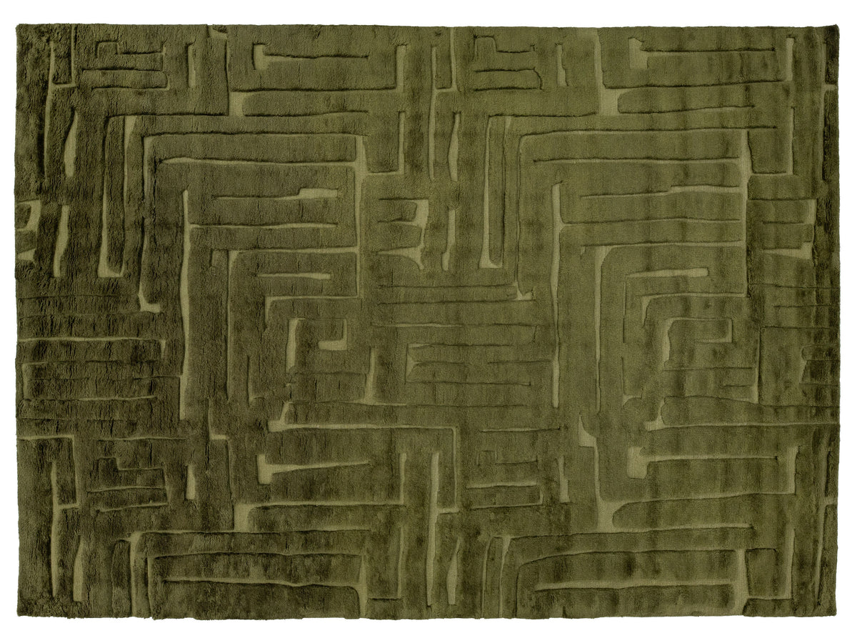 Modern Moroccan Wool Rug 9 X 12