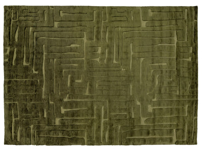 Modern Moroccan Wool Rug 9 X 12