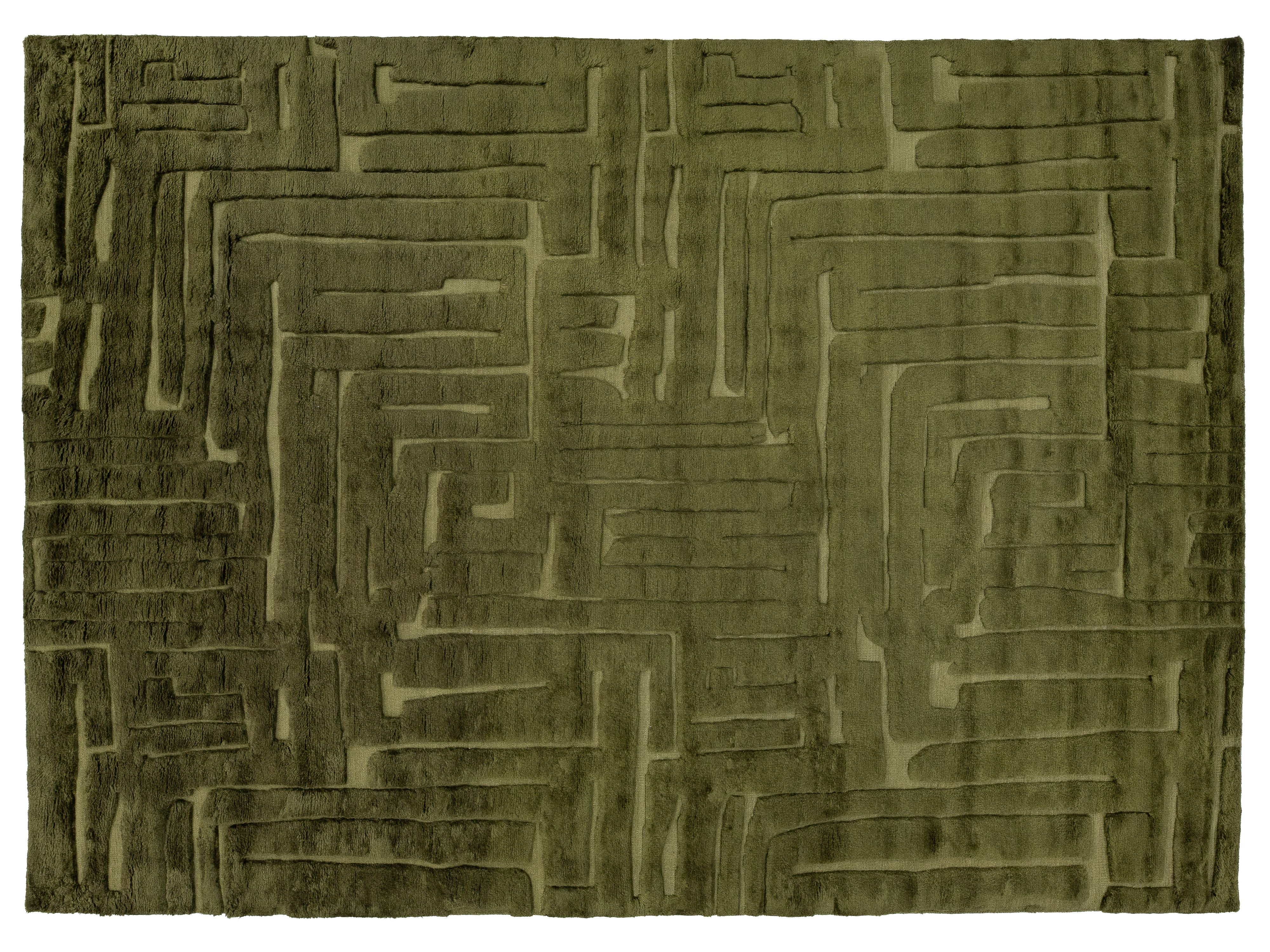 Modern Moroccan Wool Rug 9 X 12