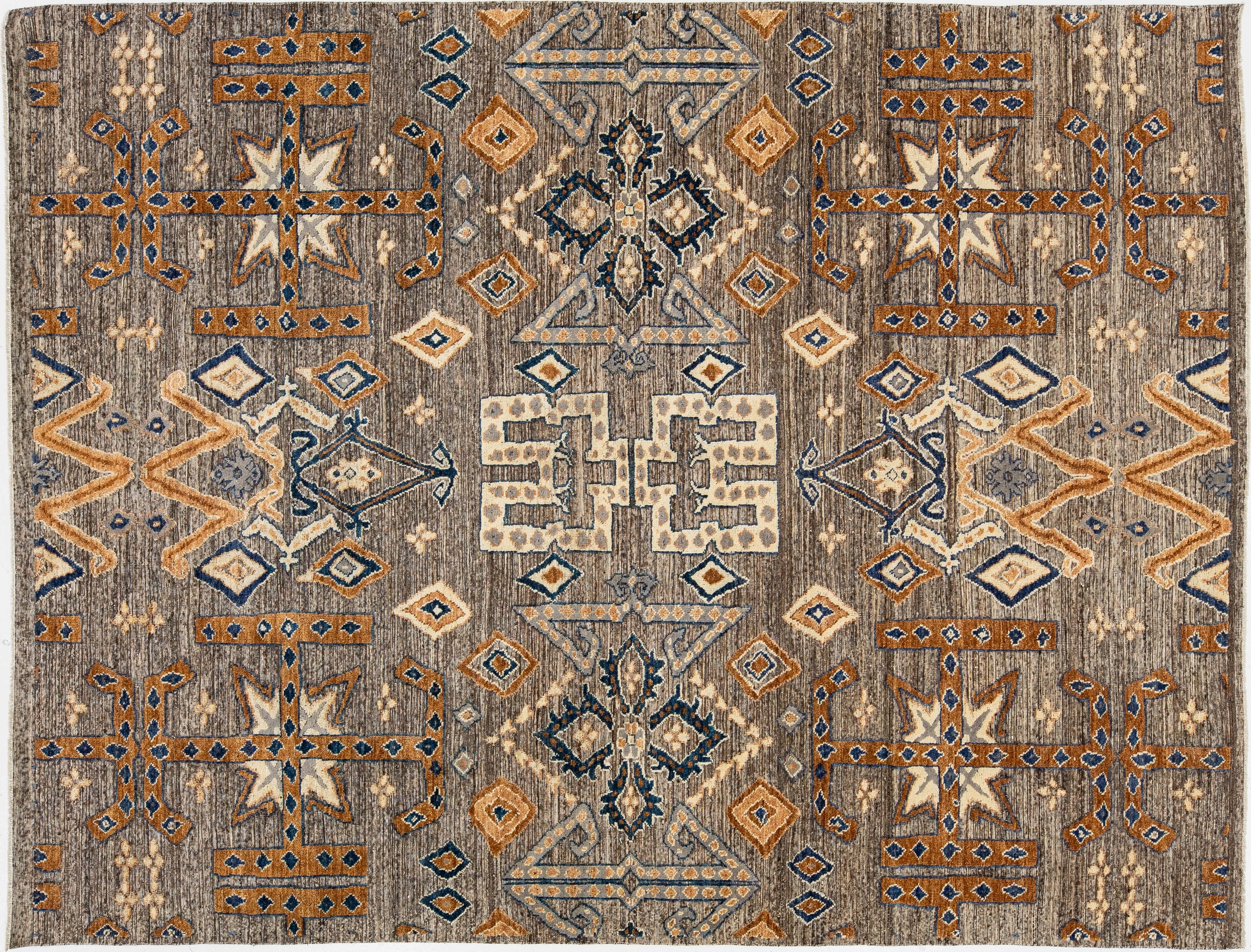 Modern Tulu Wool Rug 9 X 12