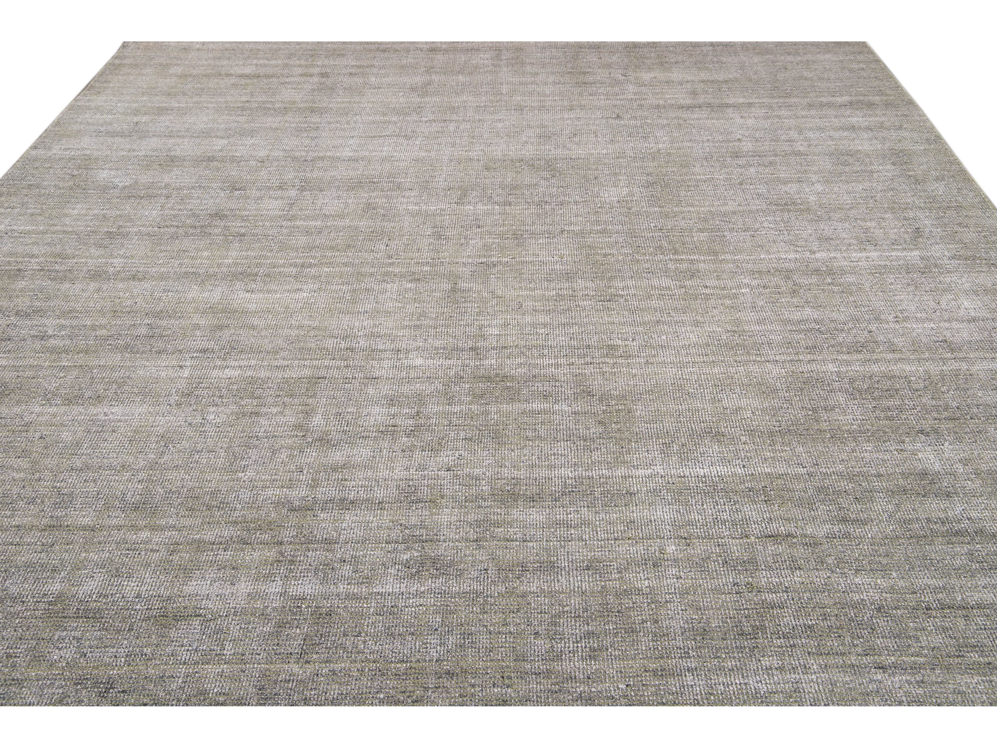 Modern Groove Collection Rug 10 x 11