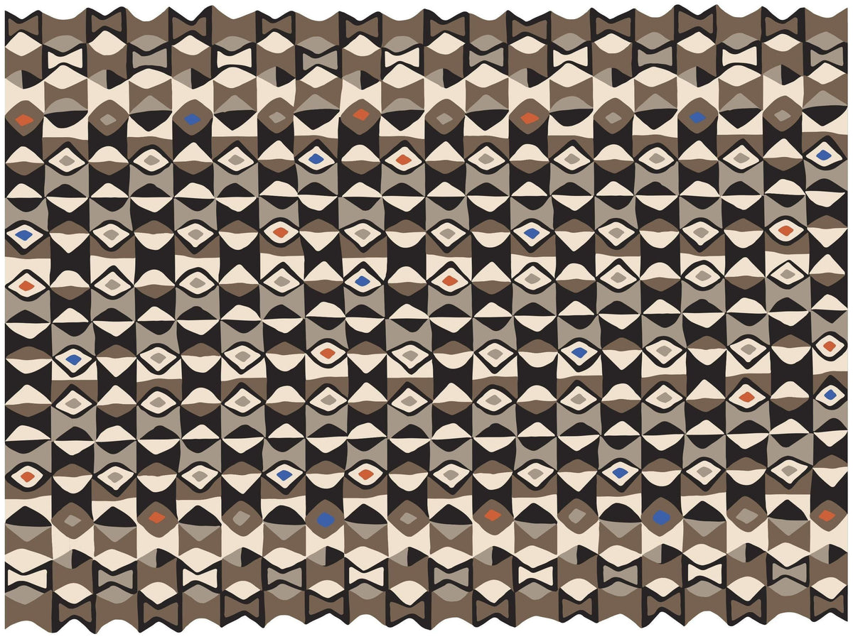 Modern Bamako 5 Wool Custom Rug