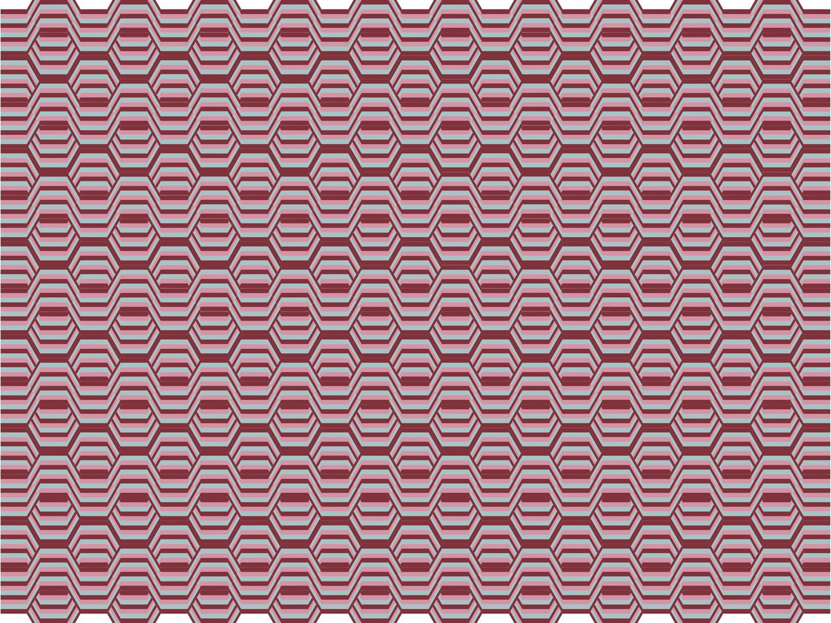 Modern Free-style 6 Wool Custom Rug