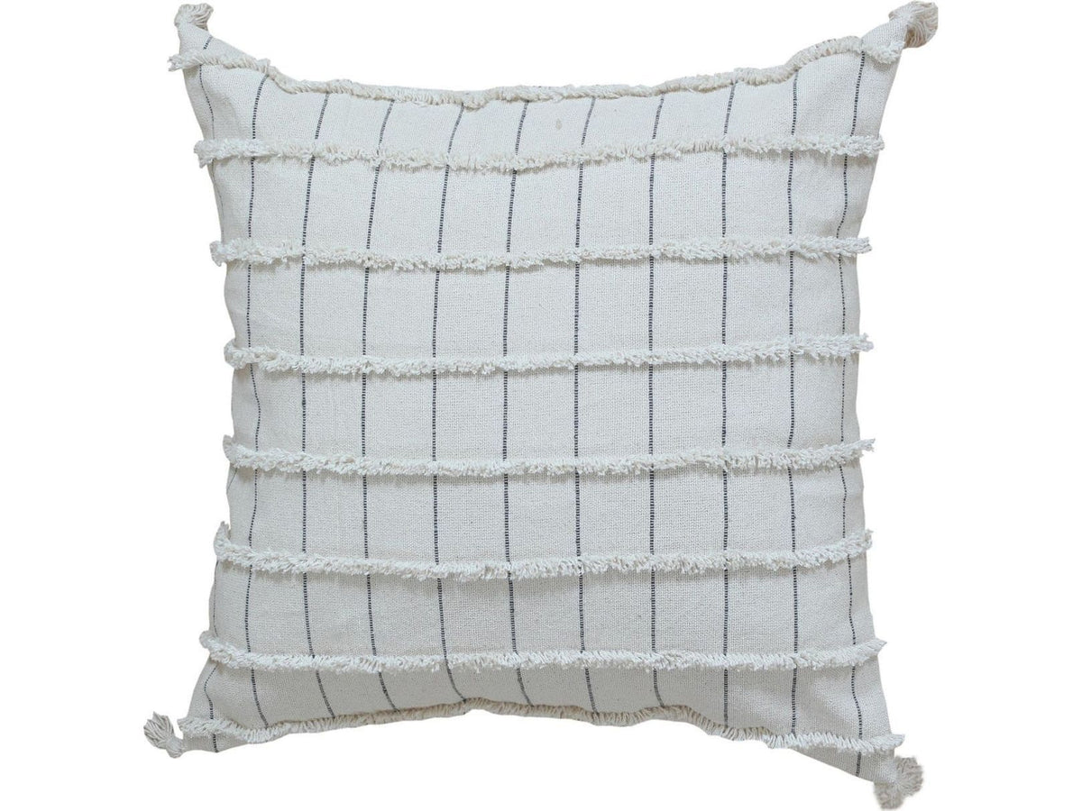 Modern Wool and Cotton Pillow
