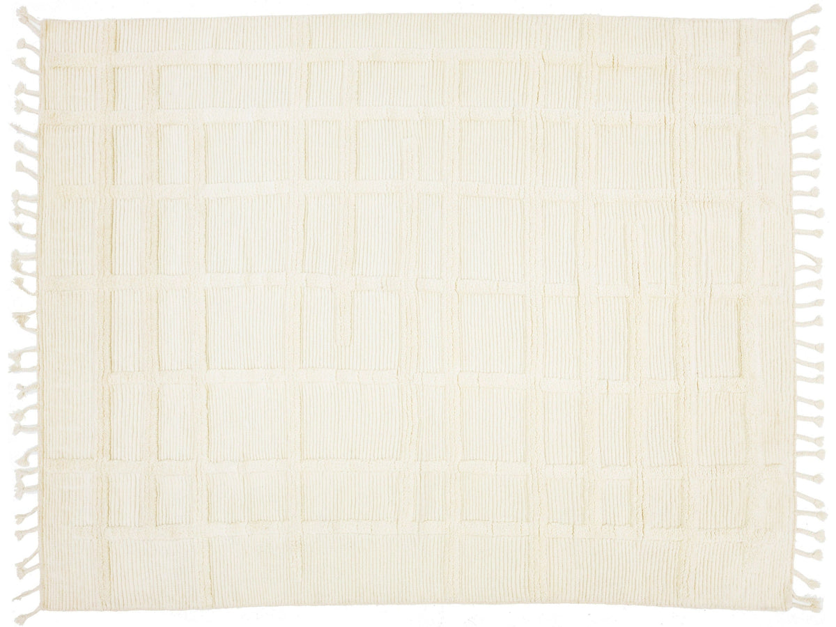 Modern Moroccan Wool Rug 8 X 10