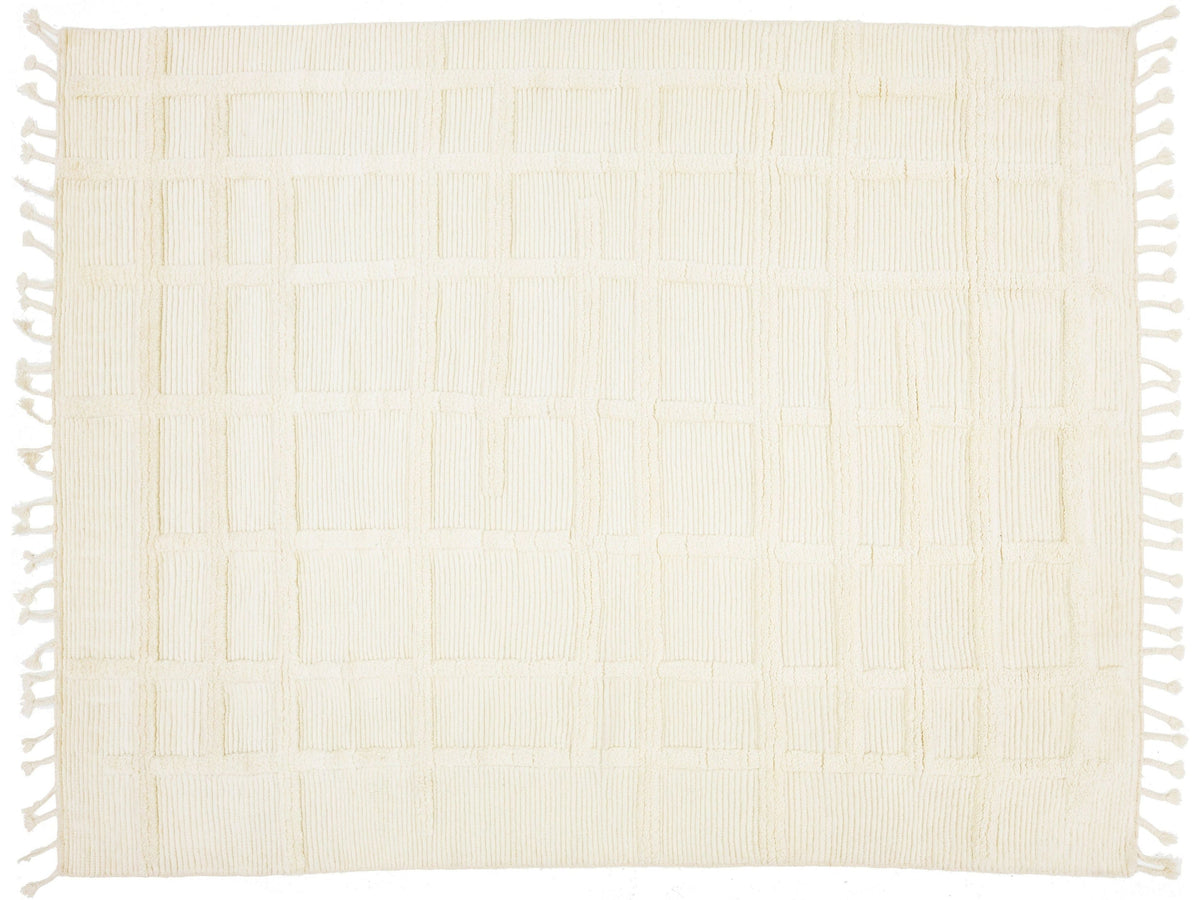 Modern Moroccan Wool Rug 8 X 10