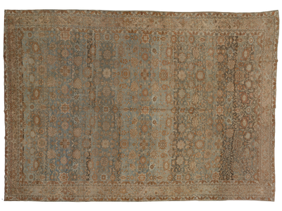 Antique Persian Malayer Wool Rug 12 X 17