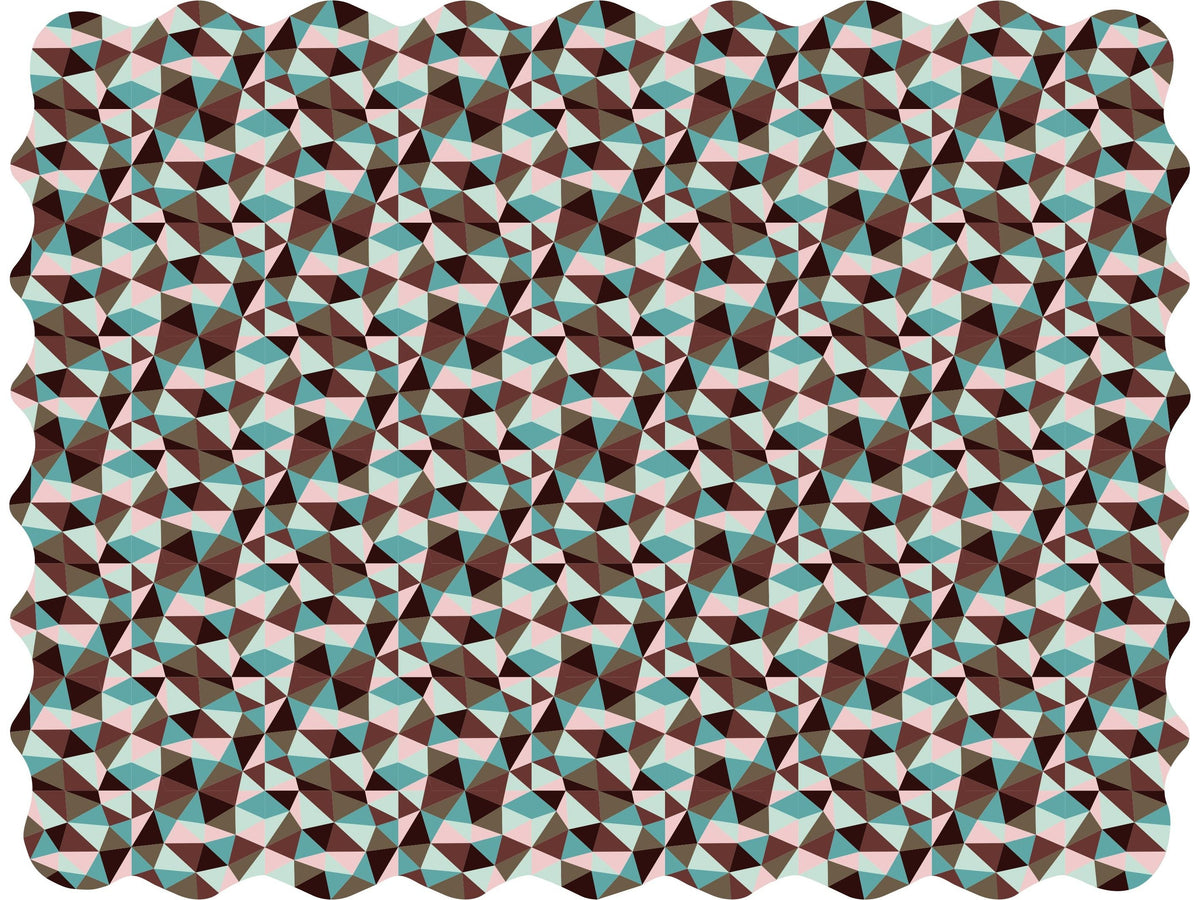 Modern Mosaico 6 Wool Custom Rug