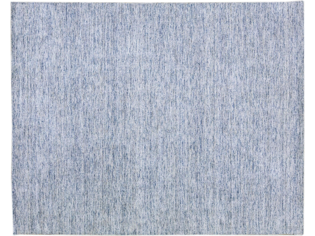 Modern Bamboo & Silk Groove Rug 8 X 10