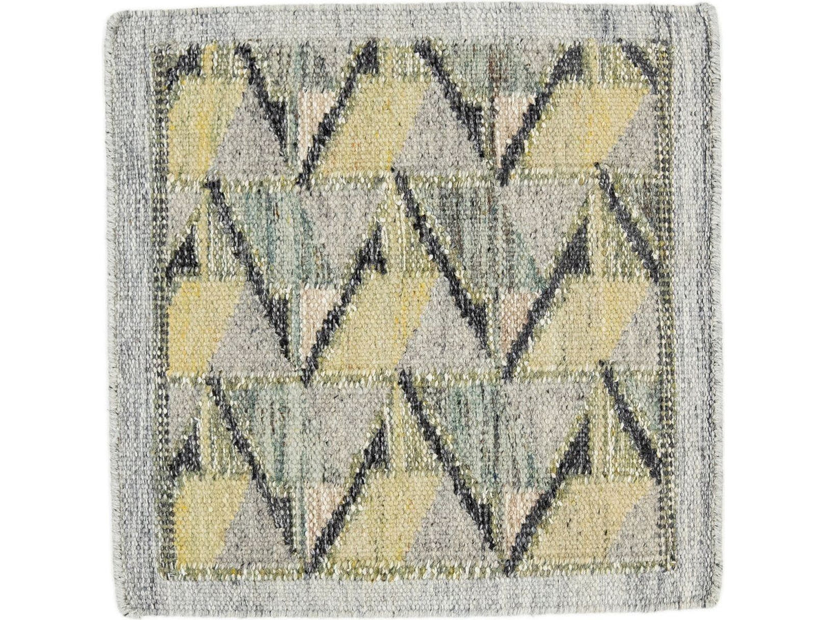 Modern Scandinavian Style Wool Custom Rug