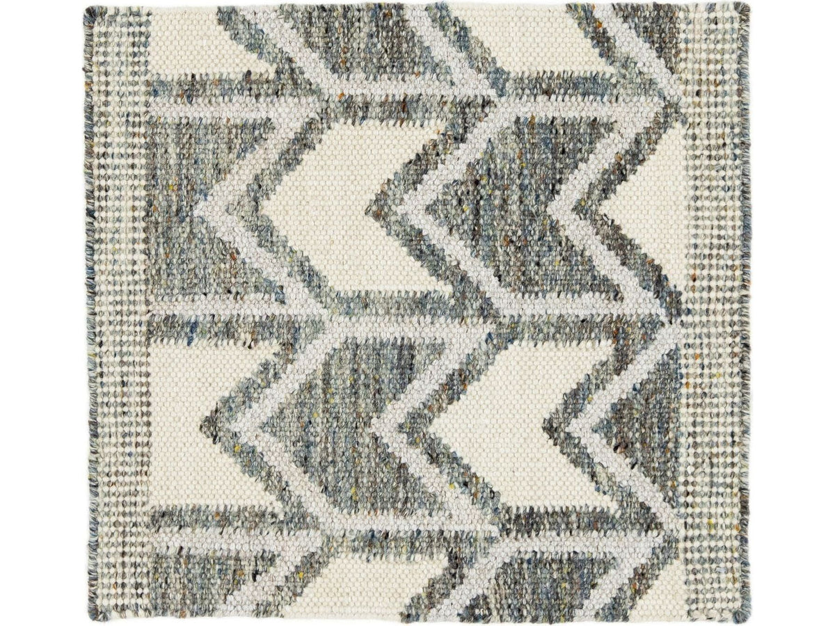 Modern Scandinavian Style Wool Custom Rug