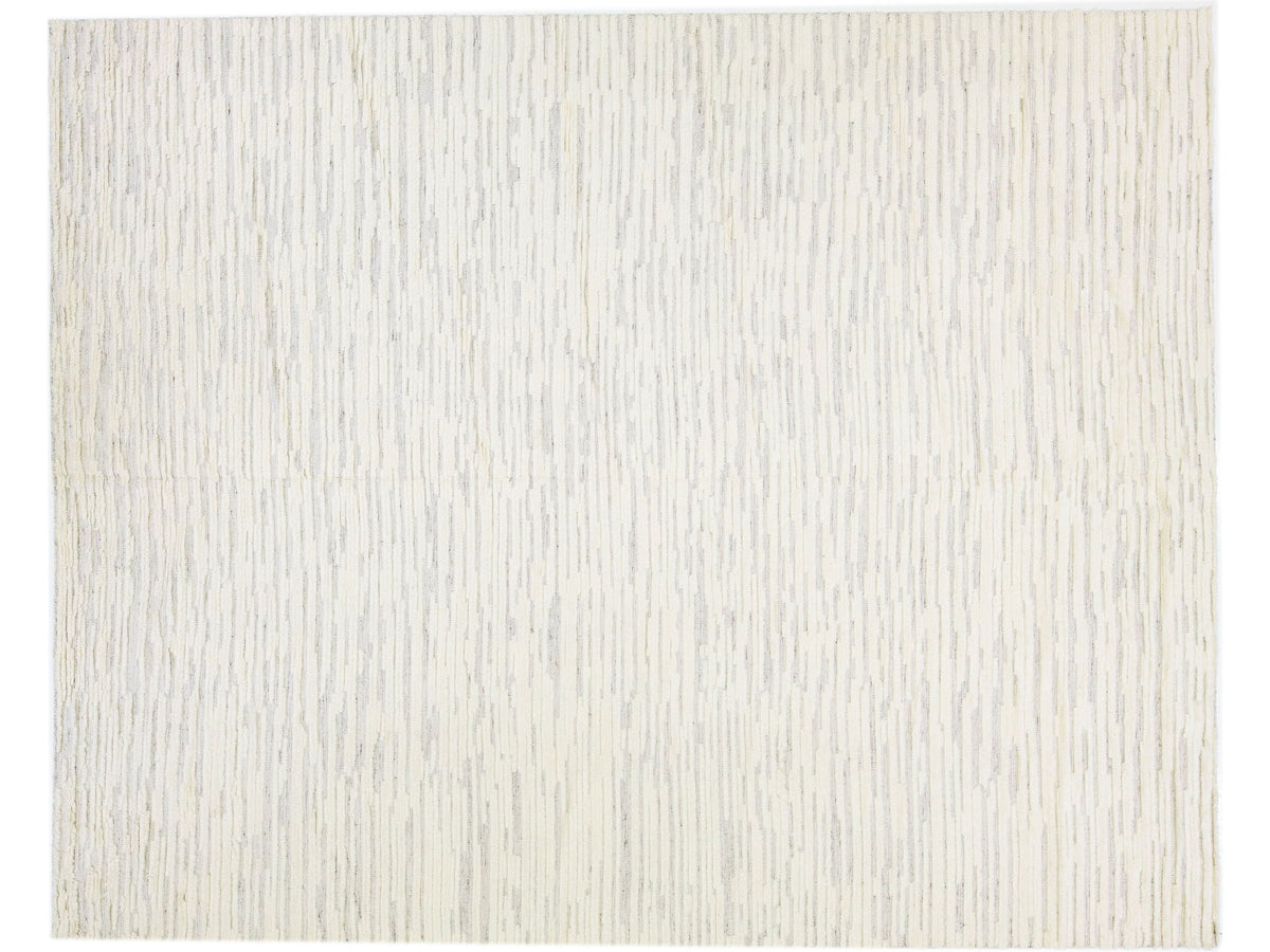 Modern Moroccan Style Wool Rug 12 X 15
