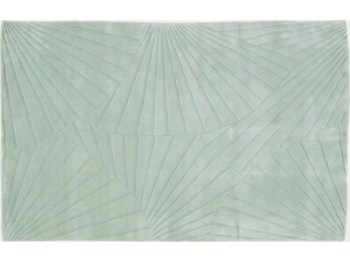 Modern Wool Rug 5 X 8