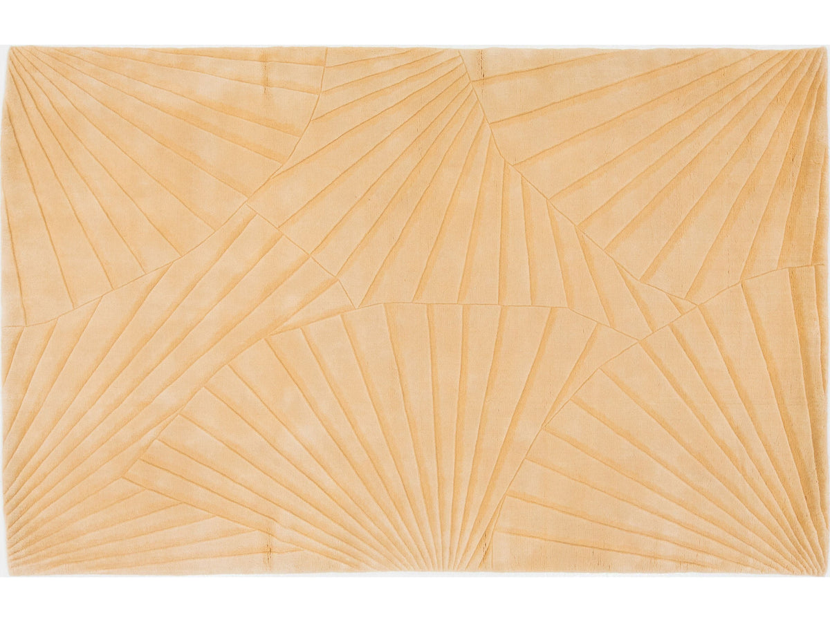 Modern Wool Rug 5 X 8