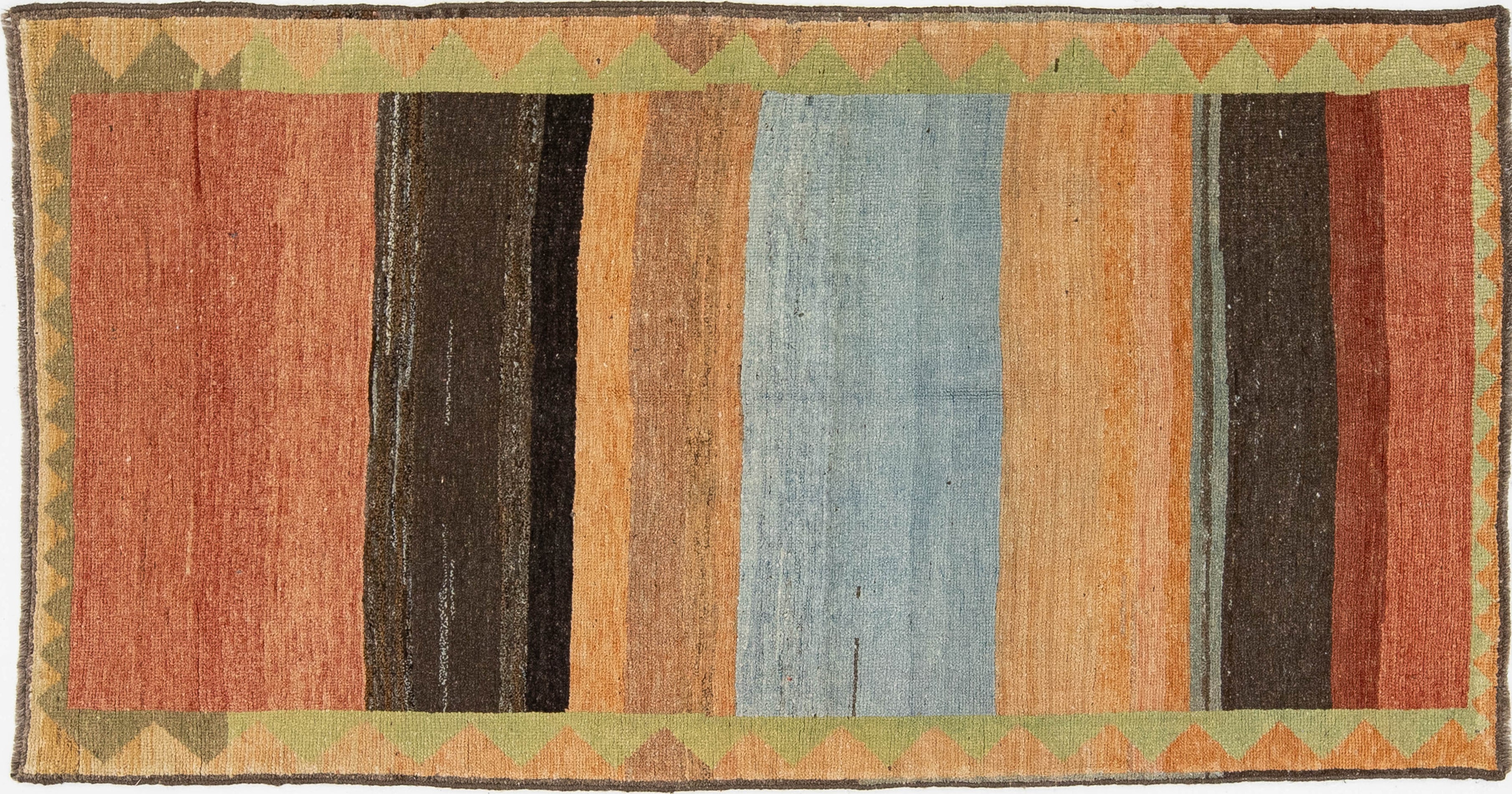 Modern Gabbeh Wool Rug 4 X 7