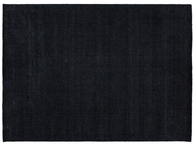 Modern Bamboo Silk and Wool Rug 10 X 14