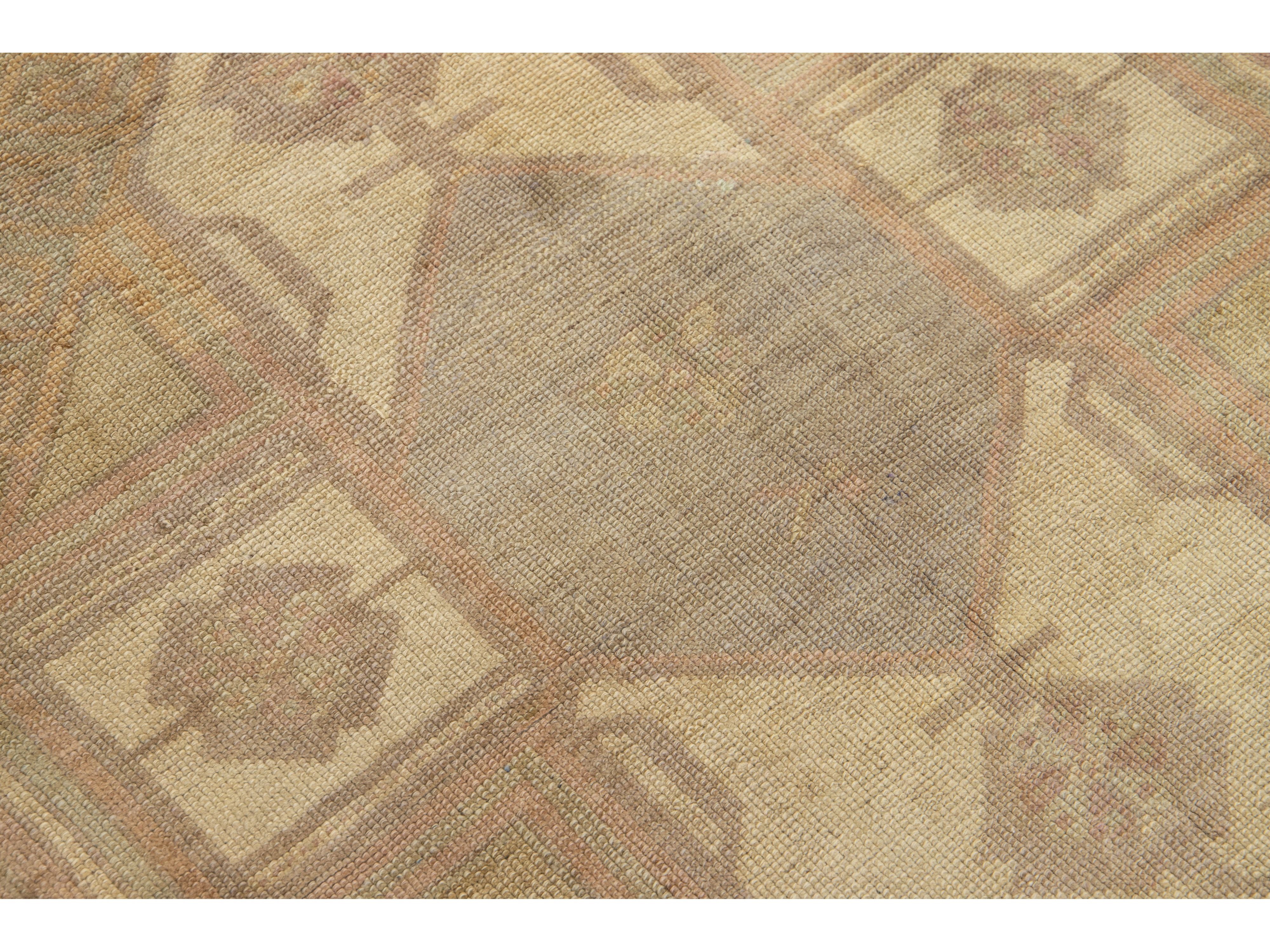 Vintage Turkish Anatolian Wool Rug 3 X 5