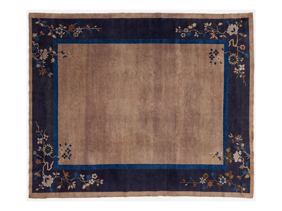 Antique Art Deco Chinese Rug 8 X 10