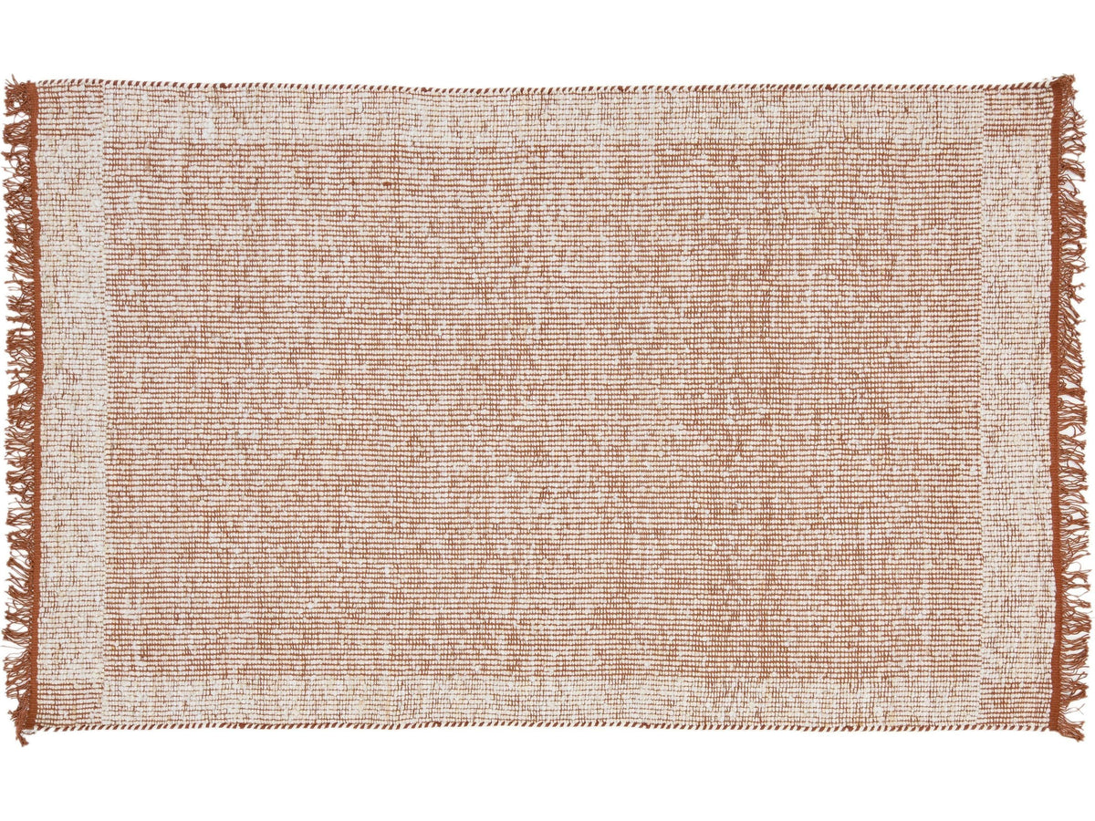 Modern Felted Wool Rug 5 X 8