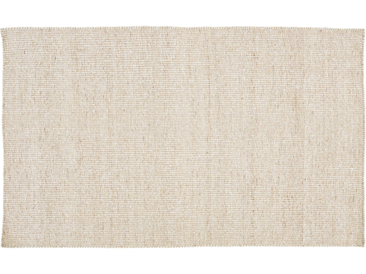 Modern Felted Wool Rug 5 X 8