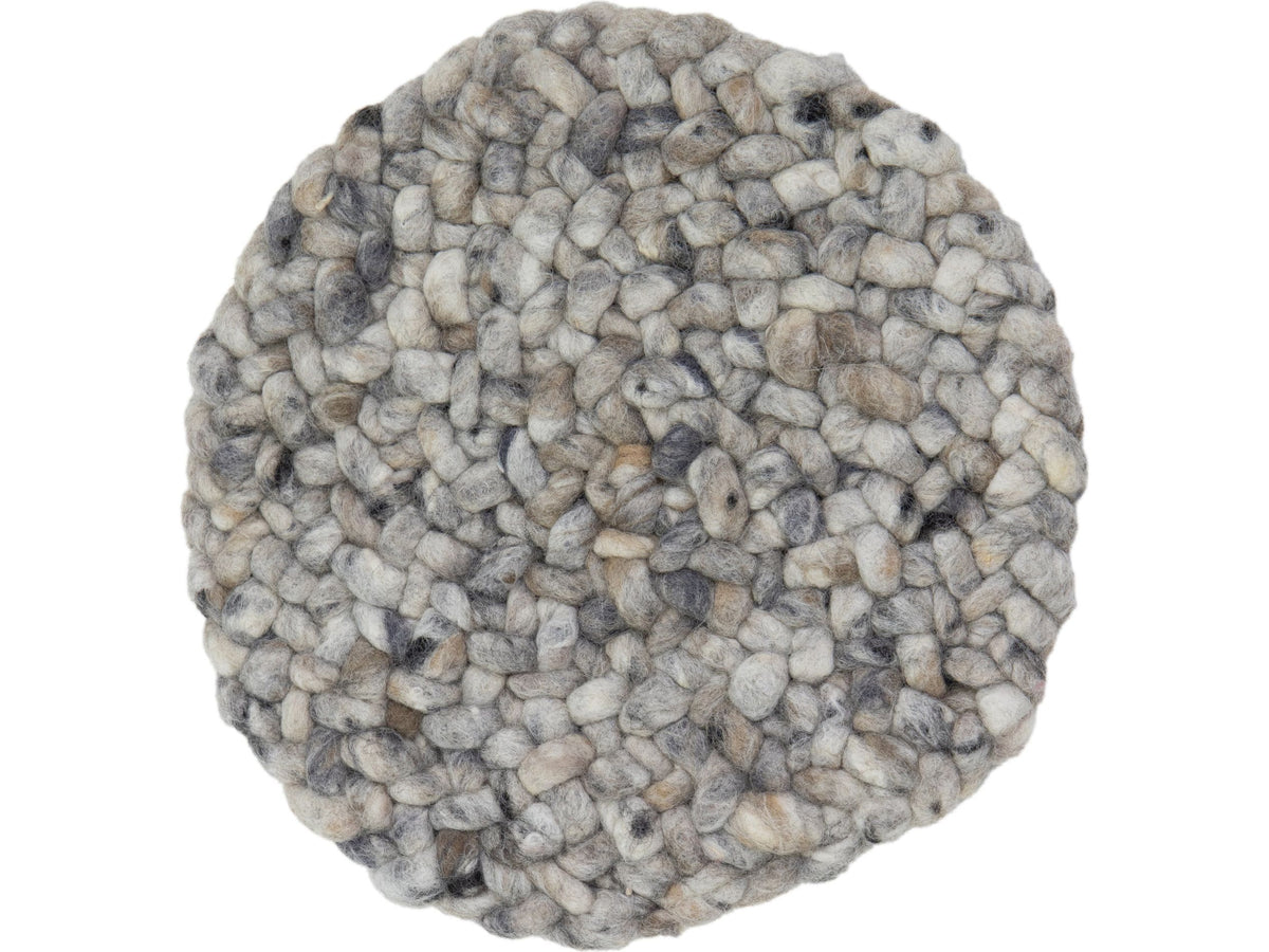 Modern Felted Wool Custom Rug