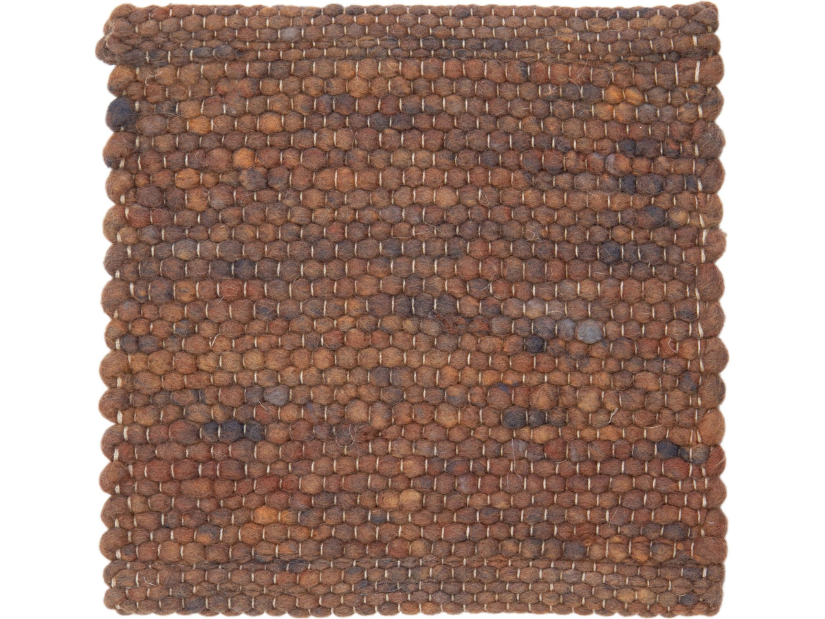 Modern Felted Wool Custom Rug