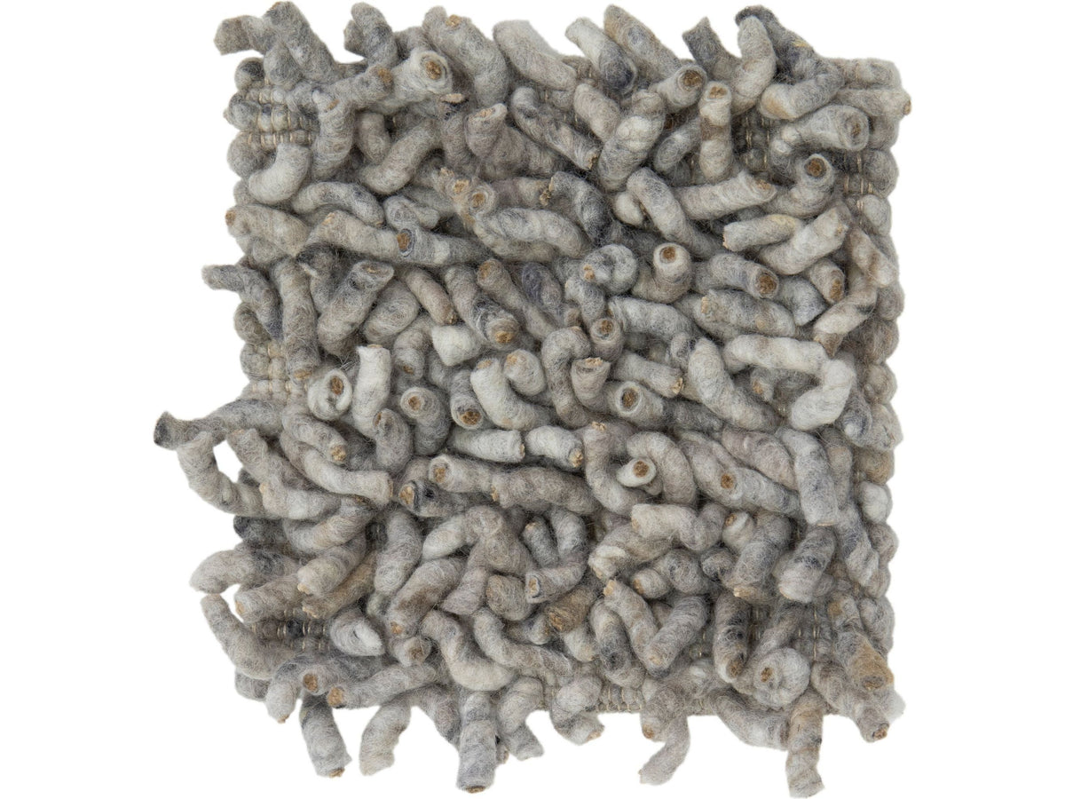 Modern Felted Wool Custom Rug