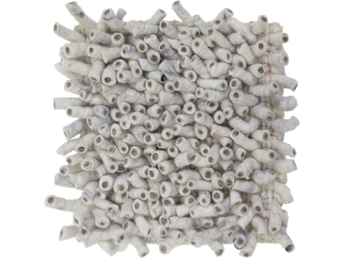 Modern Felted Wool Custom Rug
