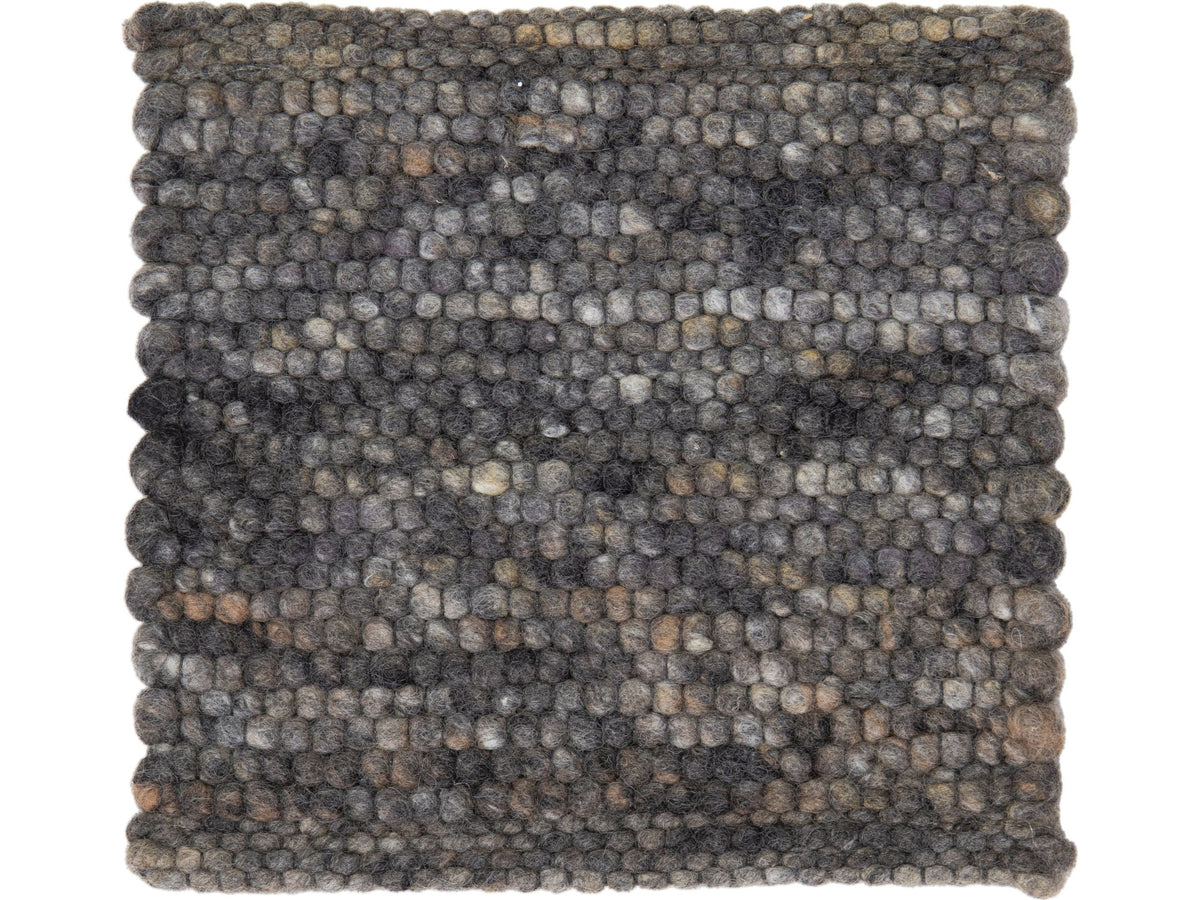 Modern Felted Wool Custom Rug