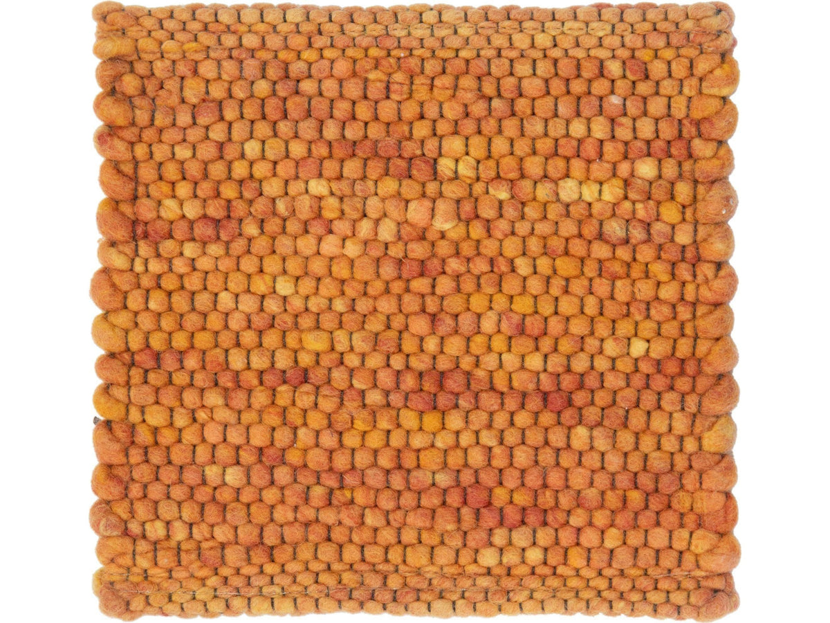 Modern Felted Wool Custom Rug