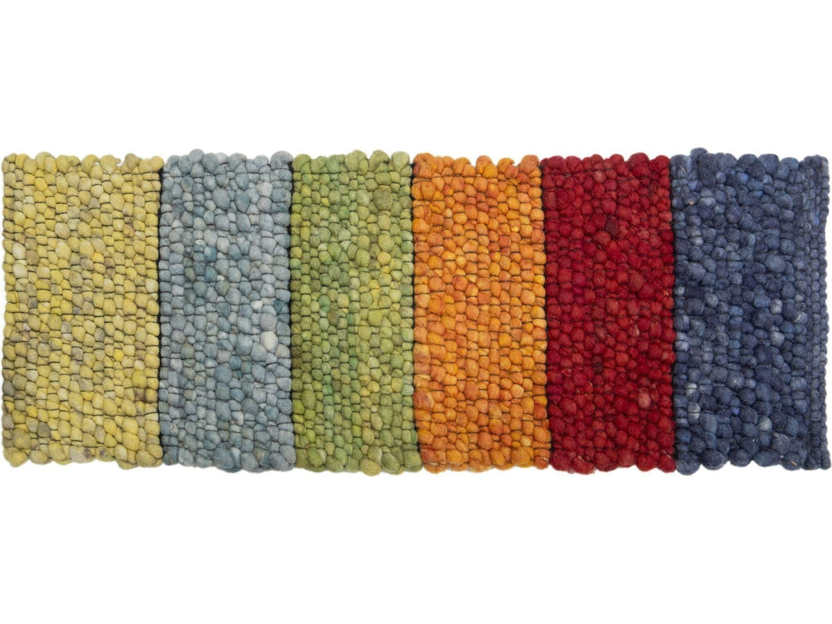 Modern Felted Wool Custom Rug