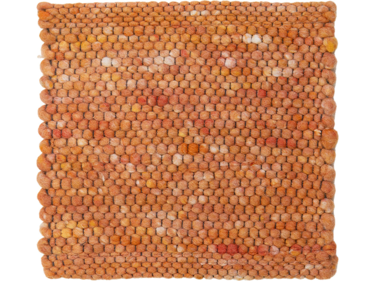 Modern Felted Wool Custom Rug