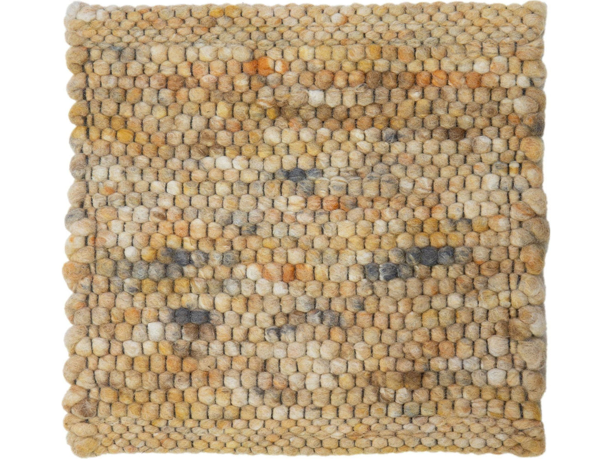 Modern Felted Wool Custom Rug
