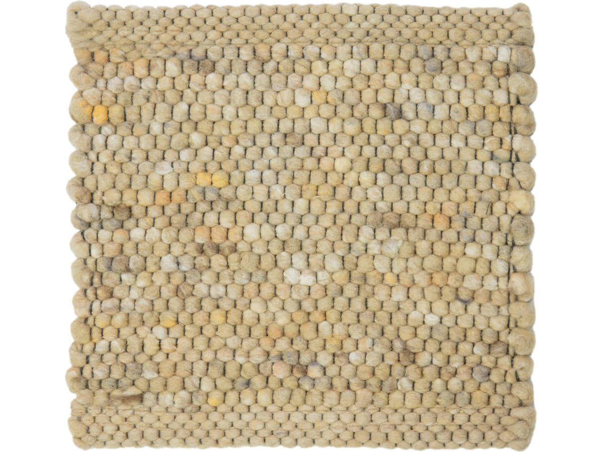 Modern Felted Wool Custom Rug