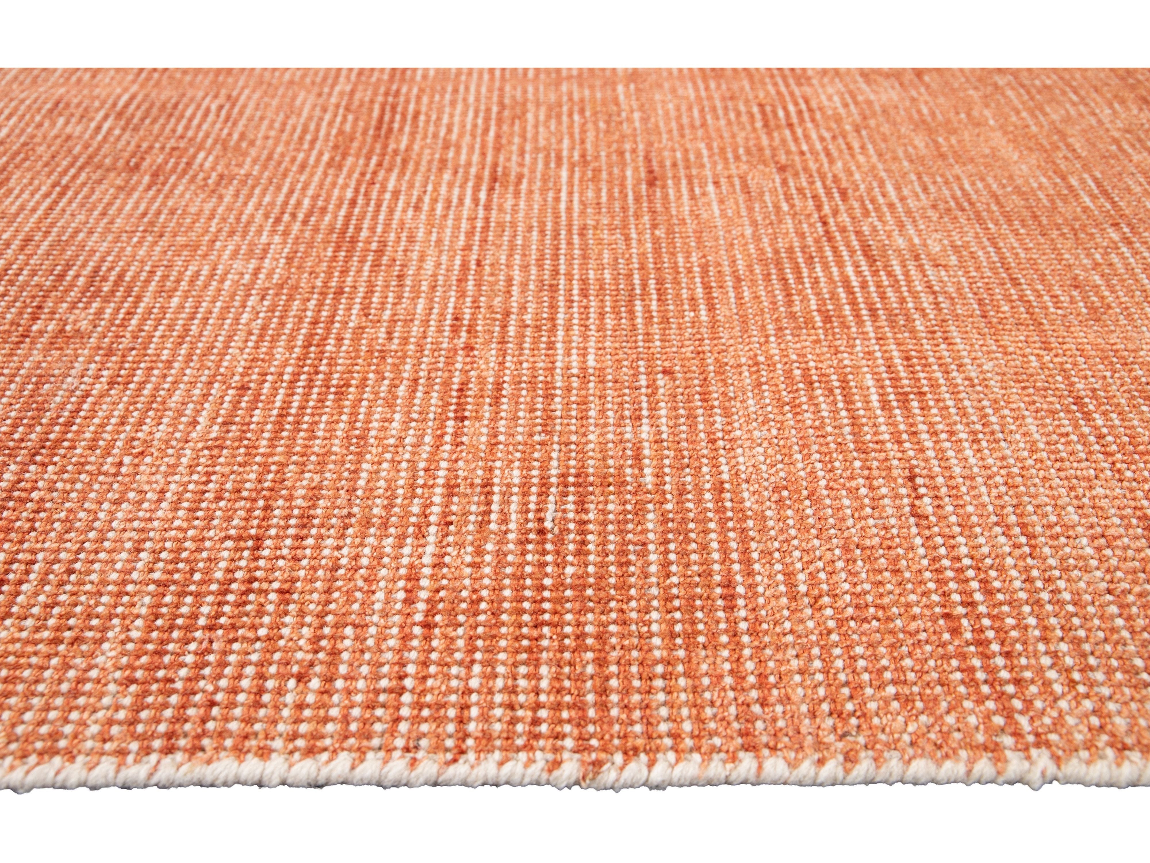 Modern Bamboo & Silk Boho Rug 10 X 14