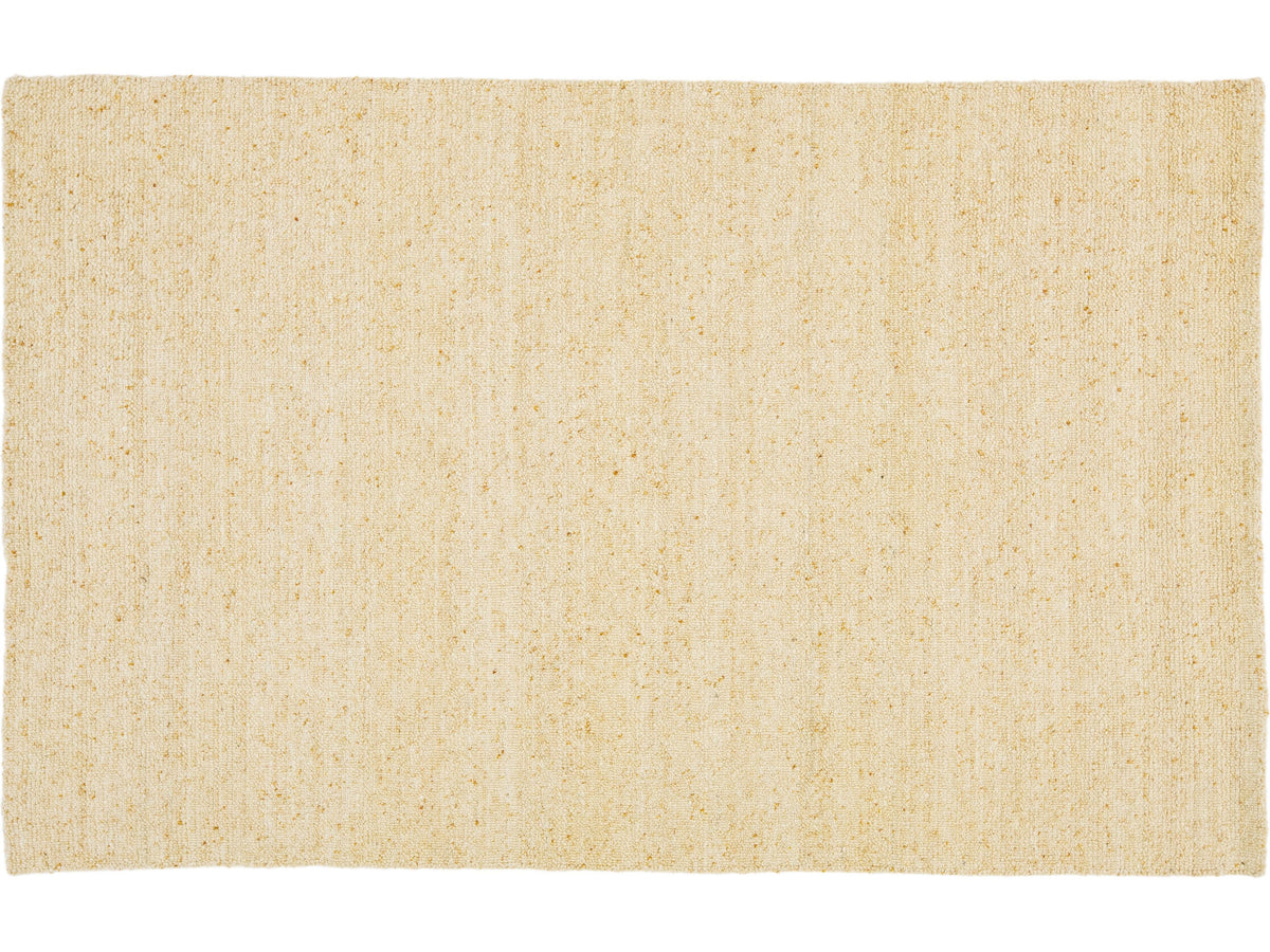 Modern Felted Wool Rug 5 X 8