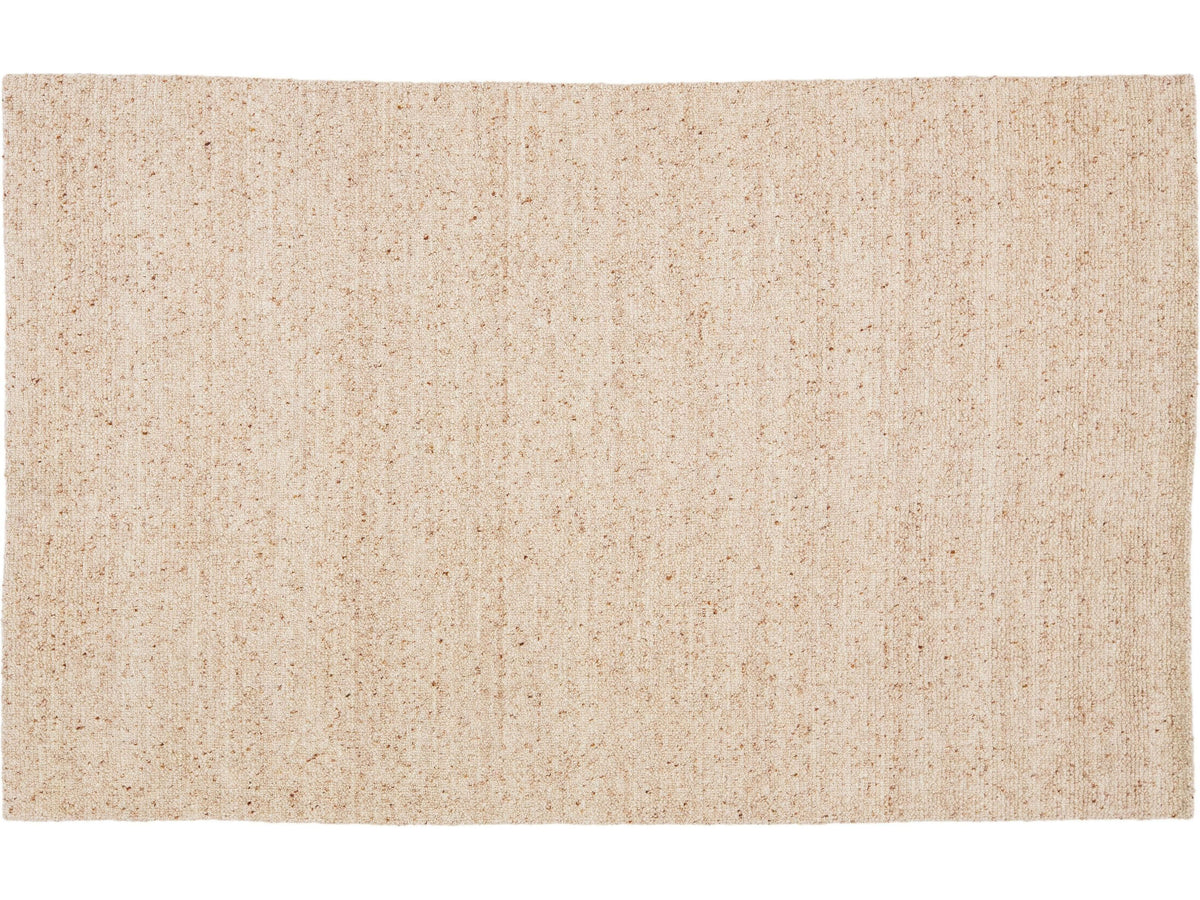 Modern Felted Wool Rug 5 X 8