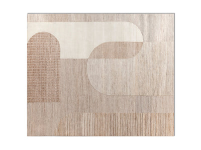 Modern Safi Collection Wool Rug 10 X 14